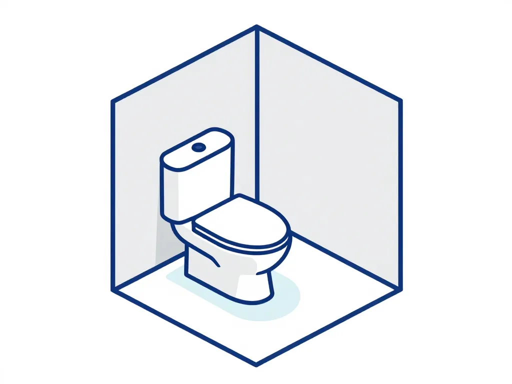 diagramme minimum wc size dimensions WC
