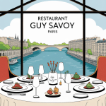 restaurant guy savoy paris table gastronomique vue seine