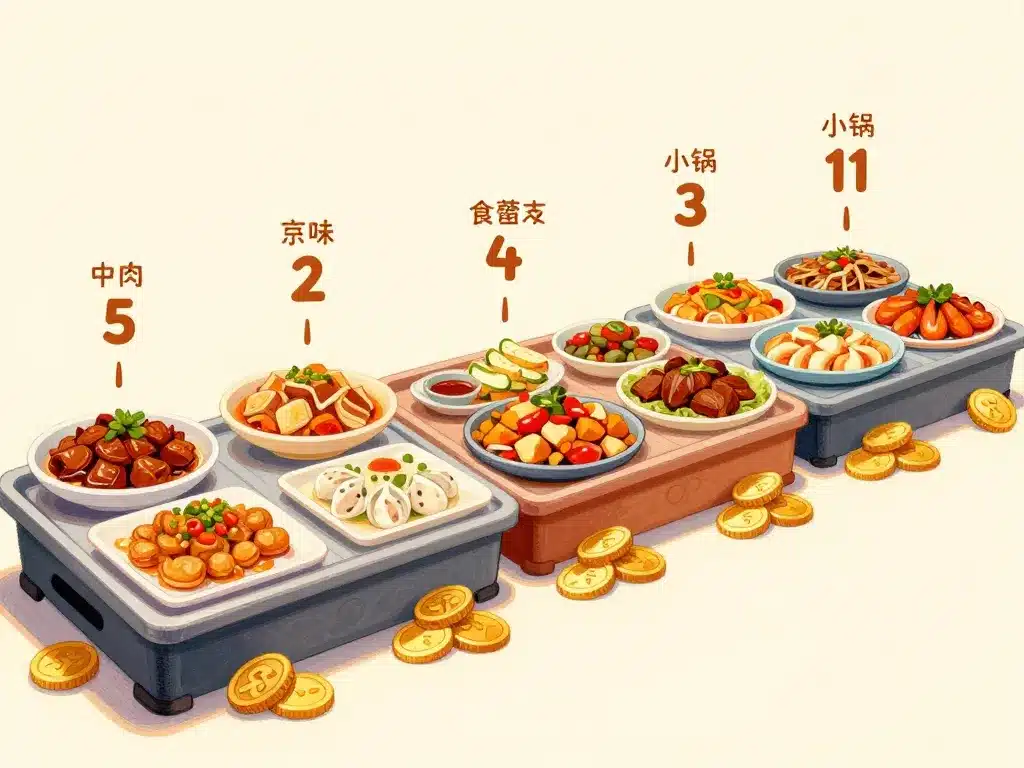 resto chinois a volonté prix menu buffet comparatif