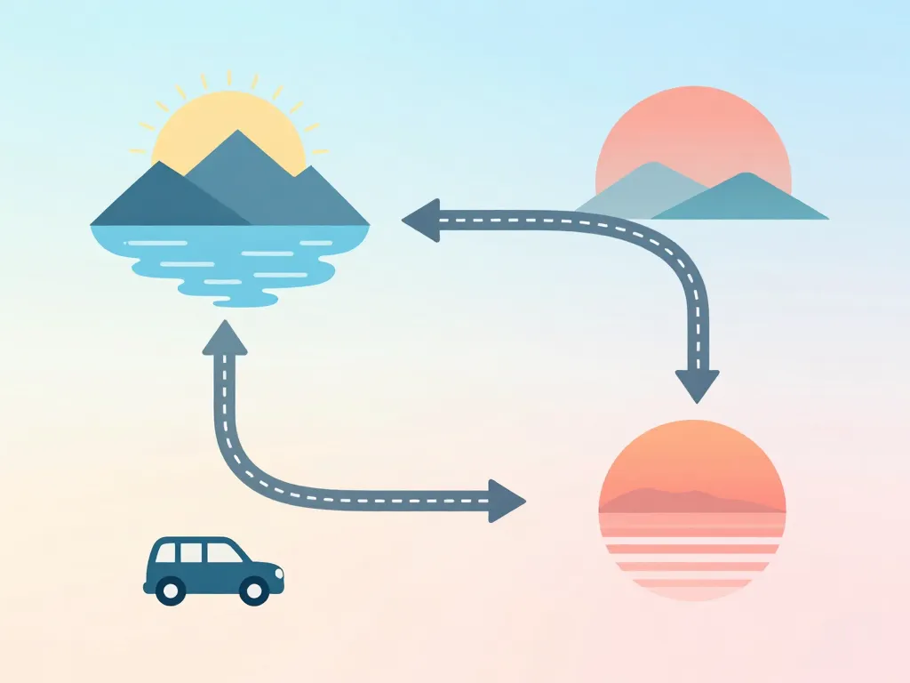diagramme concept direction route du napoleon