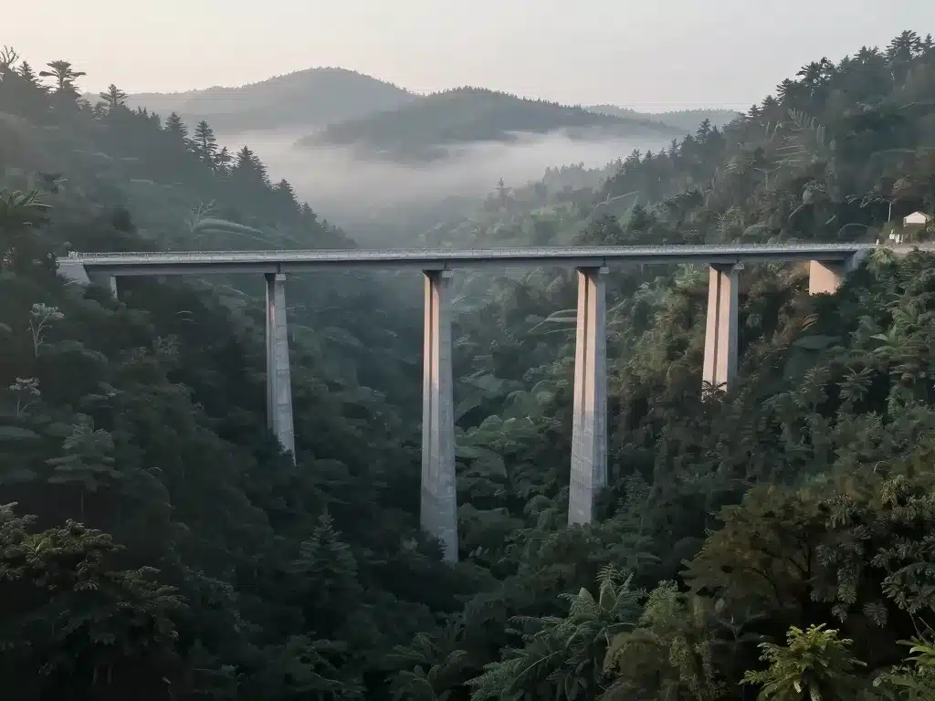visuel 3d viaduc du gouët architecture et paysage forêt