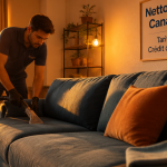 nettoyage canape prix technicien tissu bleu Marseille