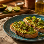 recettes toast avocat sur pain au levain