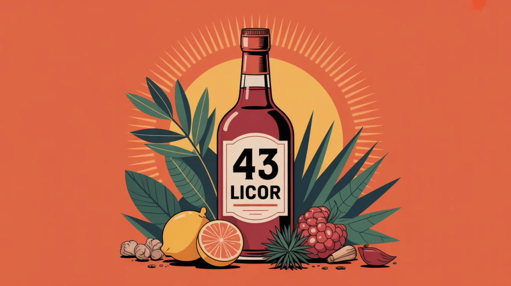 illustration 43 licor liqueur espagnole méditerranéenne