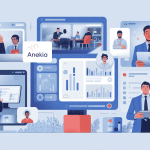 Illustration anekia plateforme e-learning secteur bancaire