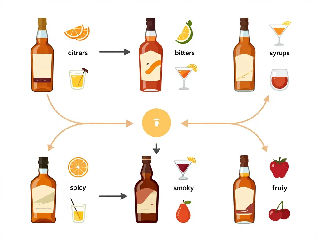 diagramme whisky for cocktails et choix cocktail
