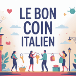 illustration le bon coin italien échange objets annonces