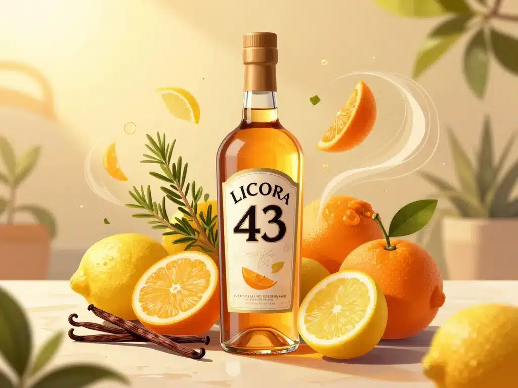 composition ingrédients 43 licor bouteille