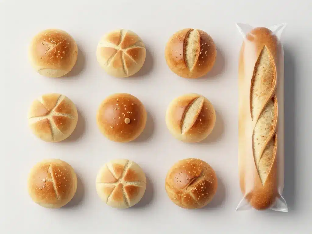 différents petits pains montrant le poids d un petit pain selon le type