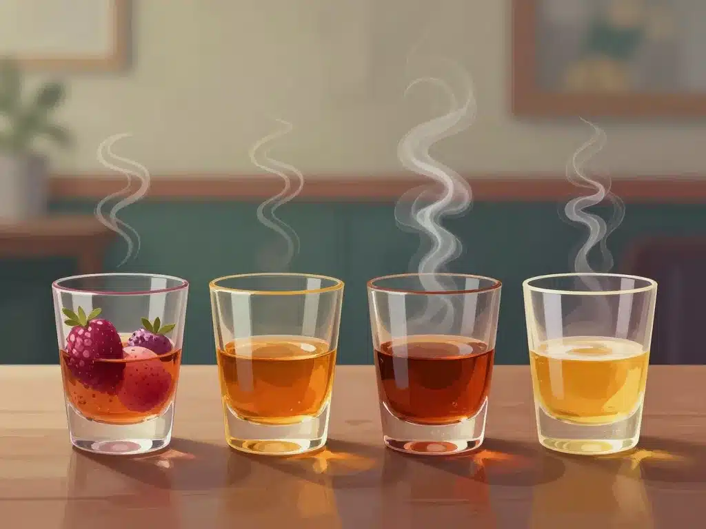 illustration styles et profils aromatiques whisky irlandais