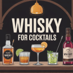 illustration whisky for cocktails et ambiance bar