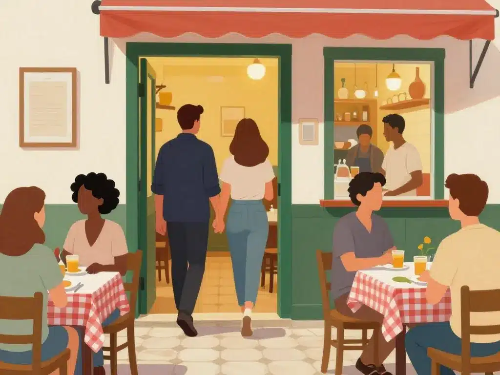 Accueil et ambiance chez Mesquita, entrée du restaurant