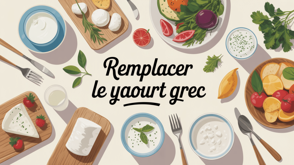 Par quoi remplacer le yaourt grec illustration substituts