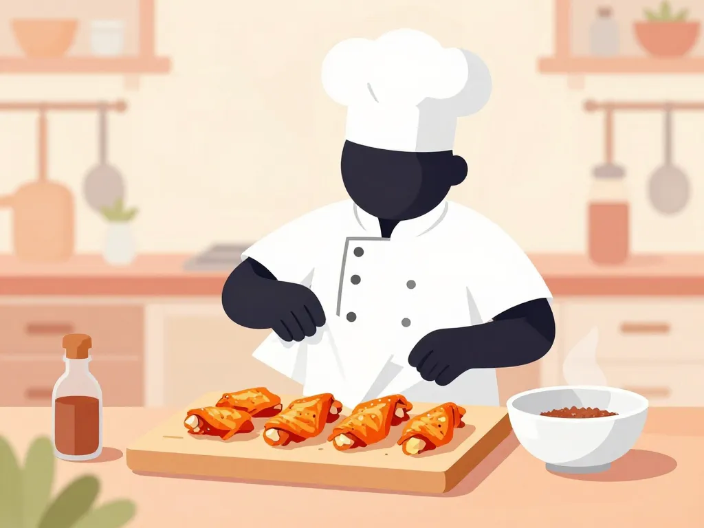 Préparer ailes de poulet air fryer chef maison