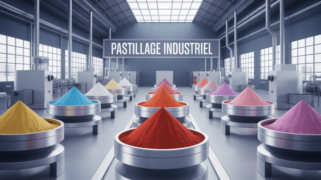 procédé pastillage industriel moderne