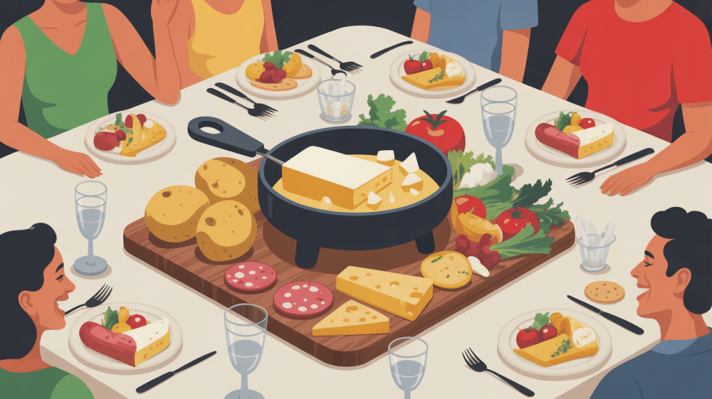 Ambiance chaleureuse raclette combien par personne