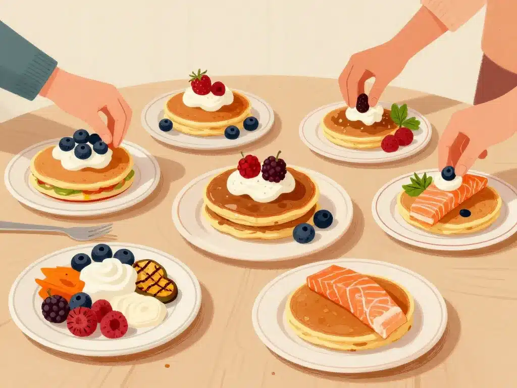 garnitures healthy crêpe recette crepe flocon d avoine regime