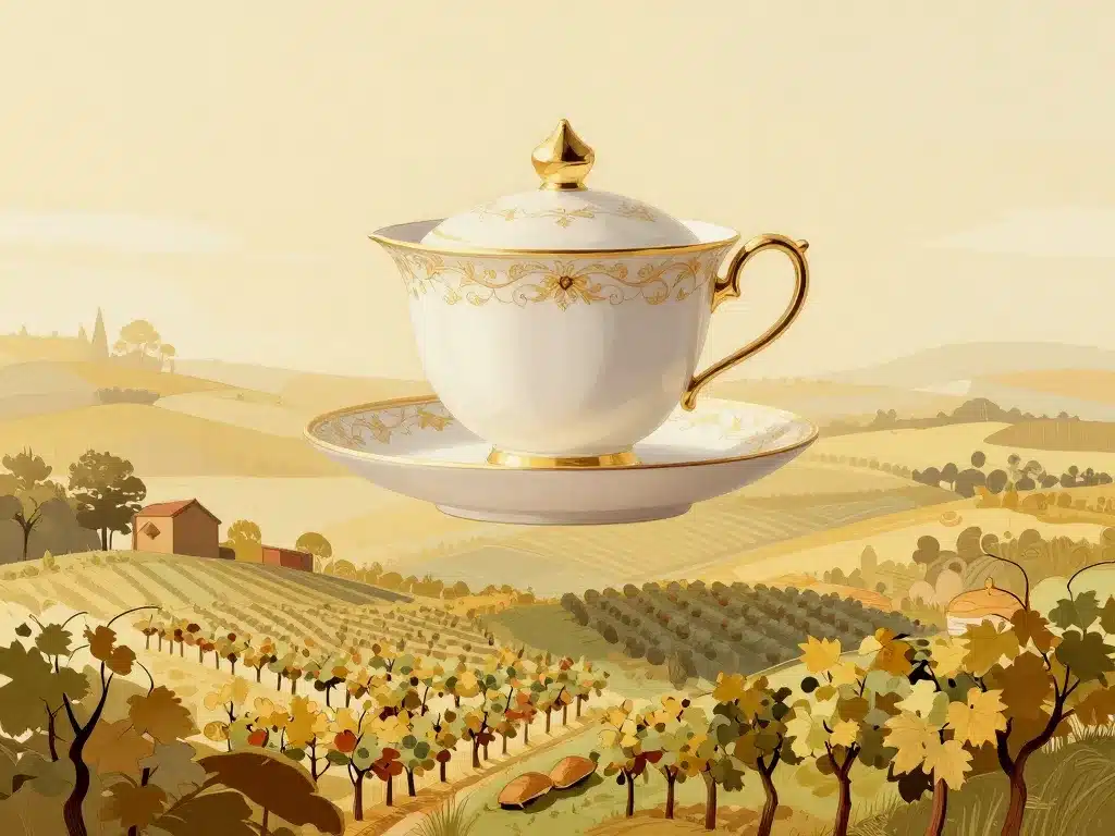 fusion influences tea time burgundy vignoble pâtisseries