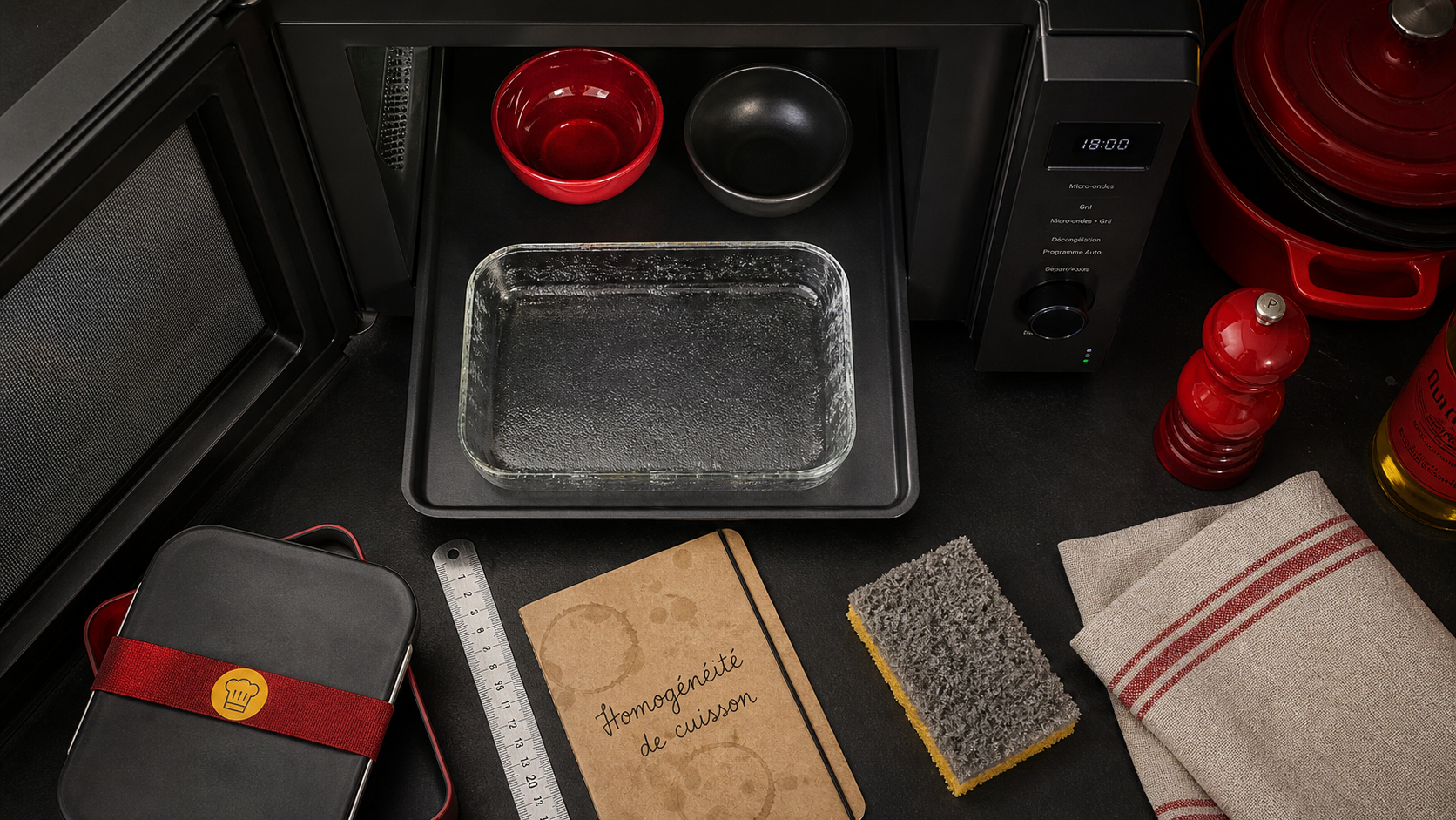 Micro-ondes sans plateau tournant avis : homogénéité de cuisson