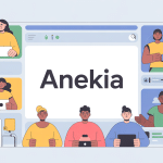 interface anekia illustration vectorielle