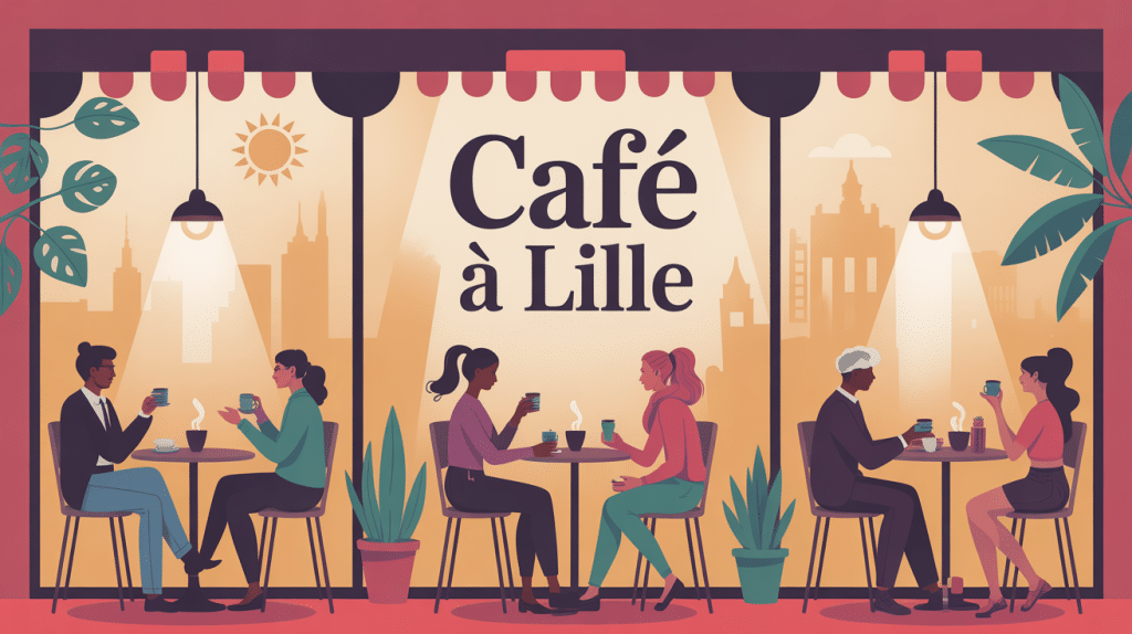 illustration café lille choix style de vie