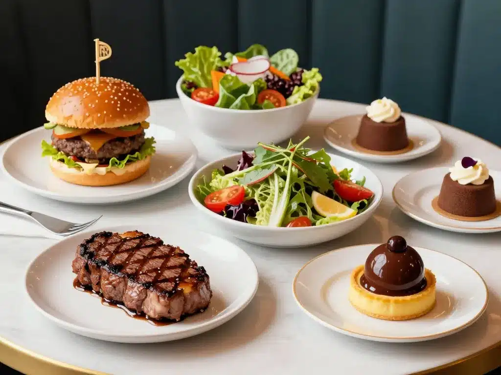 Plats variés et spécialités les fauves restaurant