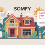 illustration code promo Somfy maison domotique
