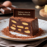 gâteau reine de saba mercotte avec chocolat amandes et cacao