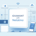 idiamant with netatmo illustration portail maison connectée