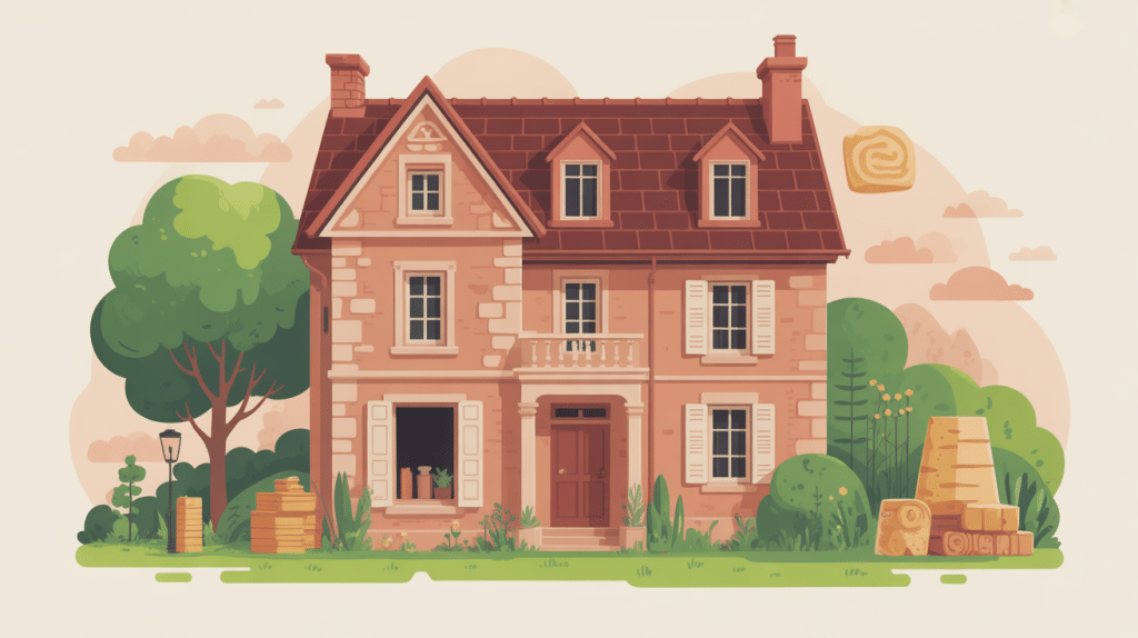 illustration isolation mur intérieur maison ancienne, confort thermique et matériaux biosourcés