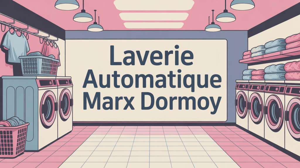 laverie automatique dormoy moderne et accueillante