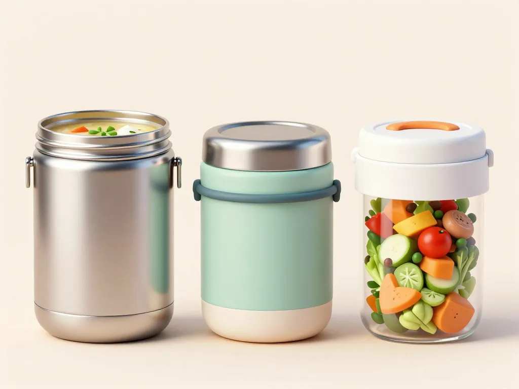 différents modèles lunch box isotherme inox plastique