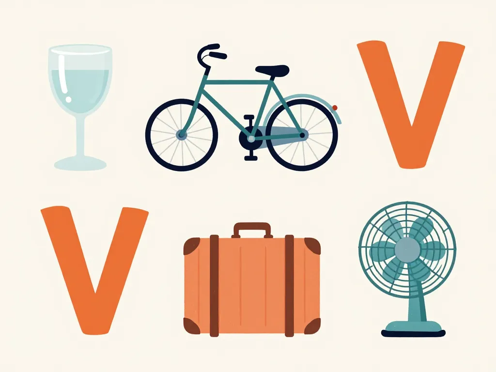 objet en v sélection objets quotidiens