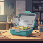 lunch box electrique ouverte vapeur pratique
