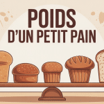 Poids d un petit pain sur balance plusieurs formes