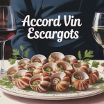 Quel vin avec escargots assiette bourguignonne et verres vin