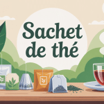 sachet de the illustration centrale