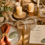 decos de mariage table bohème chic