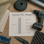 isoler phoniquement un mur mitoyen matériaux et outils