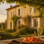 maison bardé façade pierre saumon fumé