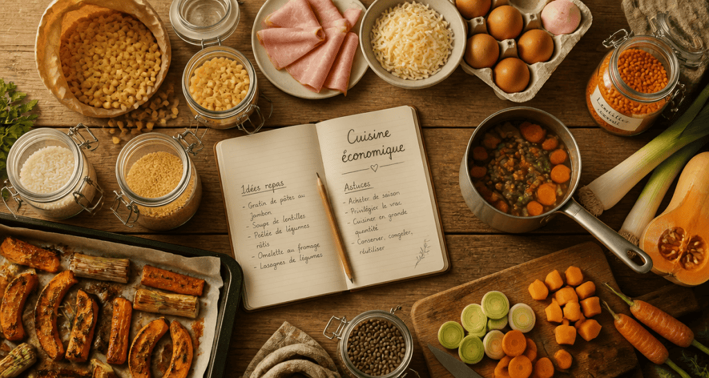 recette facile pas cher ingrédients économiques