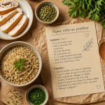 repas riche en proteine vue ingrédients