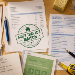 travaux maison impots documents fiscaux