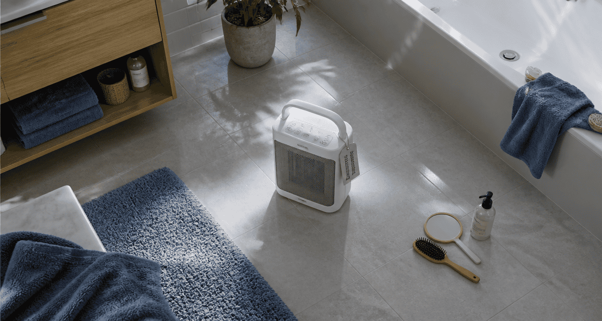 Meilleur radiateur soufflant salle de bain compact et sécurisé