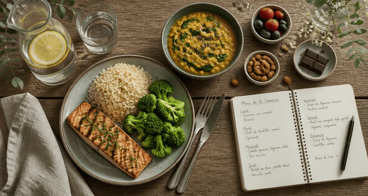 comment faire un reequilibrage alimentaire assiette equilibree