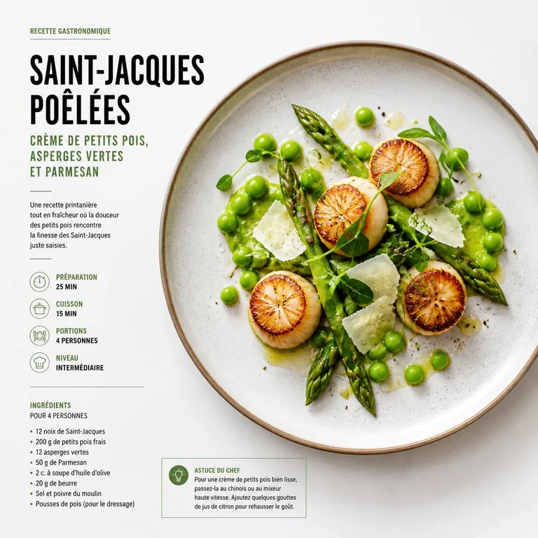 Plat salé dressé pour une recette salée réussie