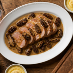 recette filet mignon de veau gastronomique plat sauce morilles