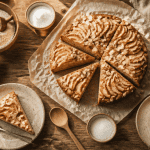 recette gâteau sans sucre pour diabétique, gâteau pommes amandes