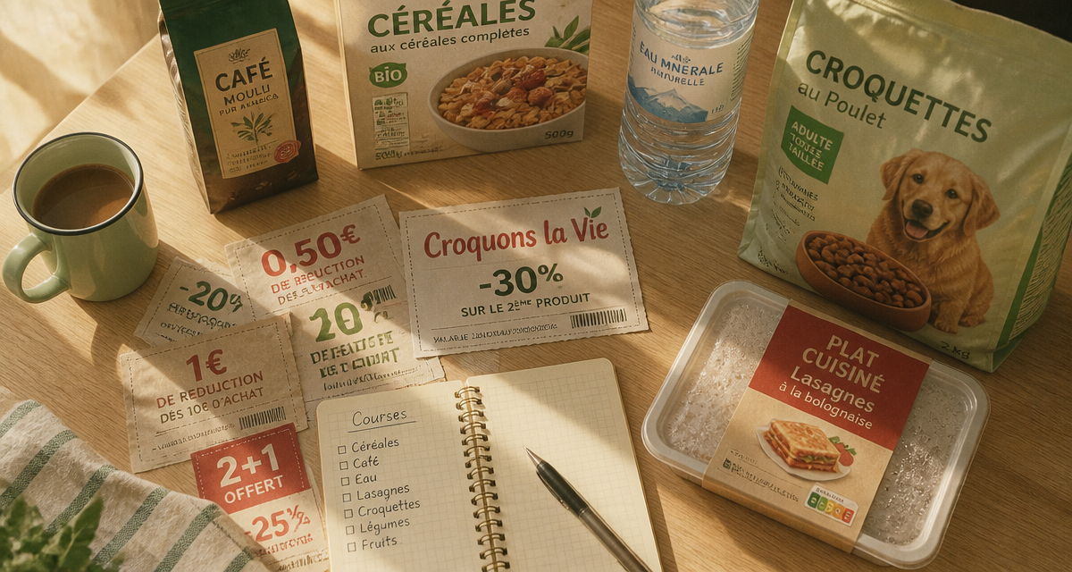 croquon la vie bon de reduction avec produits alimentaires