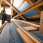Chantier sarking : isolation toiture, prix m2